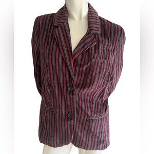 Free people strippers blazer medium